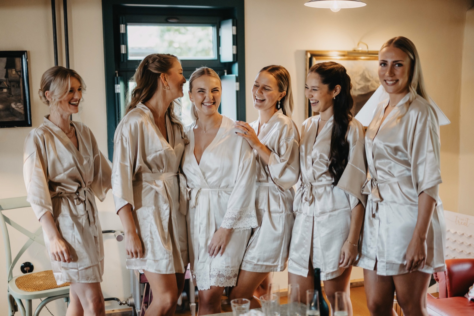 Elopement - Brautpaar bei Sonnenuntergang